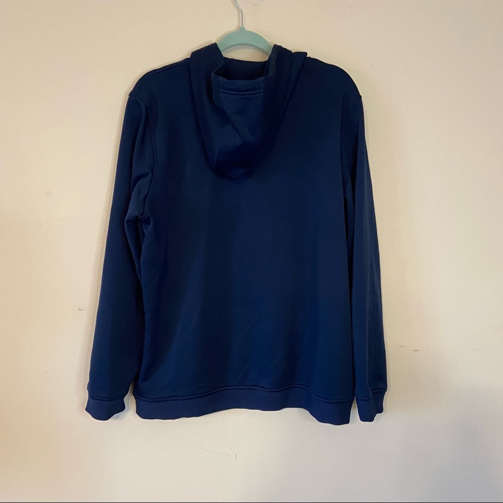 Under Armour Navy Blue ColdGear Hoodie 
Size XL - Picture 3 of 9